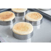 Fox Run 4685 English Muffin Ring Molds, Set of 4, Silver