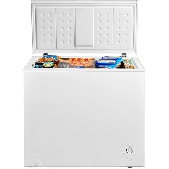Midea WHS-258C1 Single Door Chest Freezer, 7.0 Cubic Feet, White