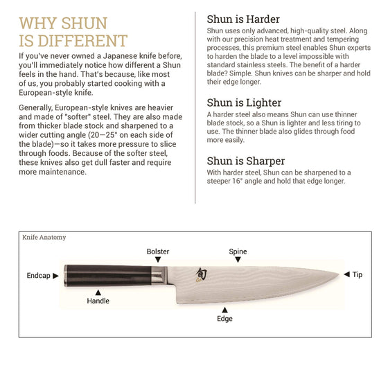 Shun Classic 7" Hollow-Ground Santoku All-Purpose Kitchen Knife