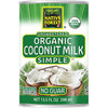 Native Forest Simple Organic Unsweetened Coconut Milk, 13.5 Ounce Cans (Pack of 12)