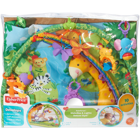 Fisher-Price Rainforest Melodies and Lights Deluxe Gym