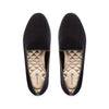 The Starling - Black Velvet Stylish Flat