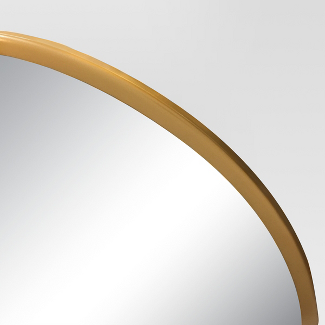 Round Decorative Wall Mirror Brass - Project 62™ : Target