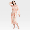 Women's Tie-Dye Satin Robe