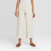 Women's High-Rise Wide Leg Cropped Pants - A New Day