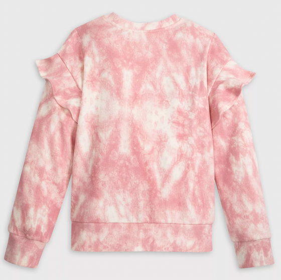 Girls' Disney Minnie Mouse Pullover Sweatshirt