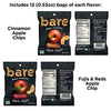 Bare natural apple chips 24 snack size variety pack gluten free includes 12 cinnamon and 12 Fujis and reds apple chips Daniella Walker