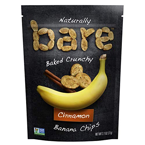 Bare snacks 2.7 oz. baked crunchy cinnamon banana chips Danielle Wallker