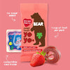BEAR 12 pack real fruit snack rolls - gluten free, vegan, and non GMO - strawberry healthy school lunch and lunch snacks for kids and adults promo image Danielle Walker