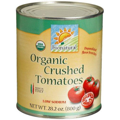 Bionaturae 28.2 ounce organic crushed tomatoes 12 pack Danielle Walker