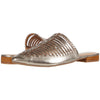 Boardwalk post slide sandal silver Danielle Walker