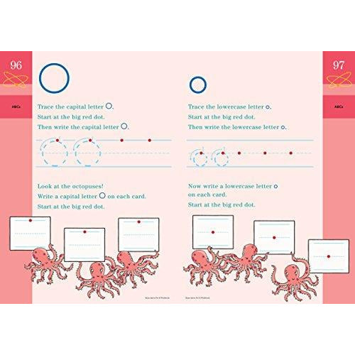 Brain Quest workbook pre-k O for octopus page Danielle Walker