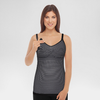 Bravado! basics slimming maternity and nursing cami with removal pads Danielle Walker