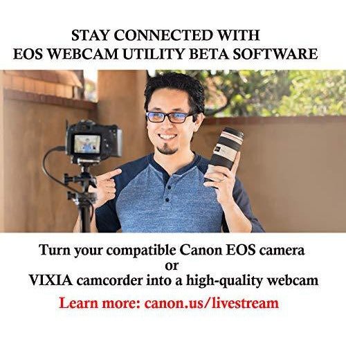 Canon EOS 5D mark IV full frame digital SLR camera body webcam Danielle Walker