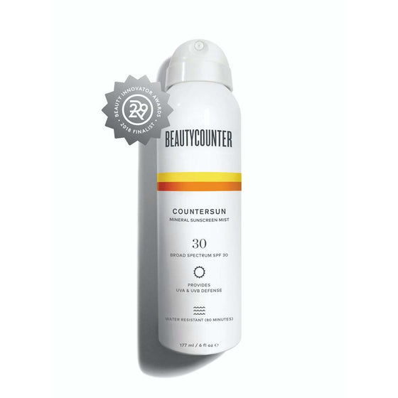 Countersun mineral sunscreen mist SPF 30 Danielle Walker 