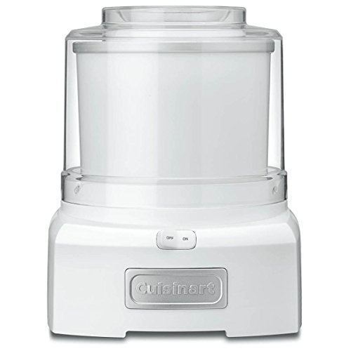 Cuisinart ICE-21 1.5 quart frozen yogurt ice cream maker qt in white - product shot front Danielle Walker