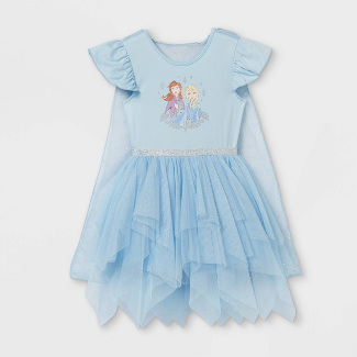Disney Frozen short sleeve tutu dress front Danielle Walker