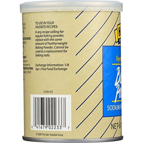 Hain Pure Foods featherweight 8 ounce baking soda side 1 Danielle Walker