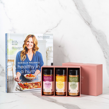  Healthy In A Hurry autographed cookbook plus Danielle's favorite seasoning blend bundle box Danielle Walker