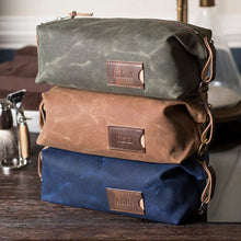  Personalized Dopp Kit: Expandable Men's Toiletry Bag, Monogrammed Made in USA