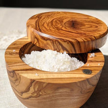  Olive Wood Salt Cellar