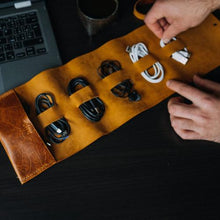  Leather Cable Roll