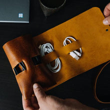  Leather Cable Roll