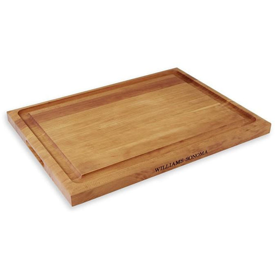 Williams Sonoma Edge-Grain Carving Board, Cherry