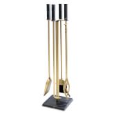 Williams Sonoma Black-Handled 4-Piece BBQ Tool Set with Storage Case