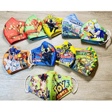  Kids face mask Scooby-Doo Star Wars Minions Toy Story Ariel Cars Floral Cat Princess Frozen Olaf Soccer Whale Hearts