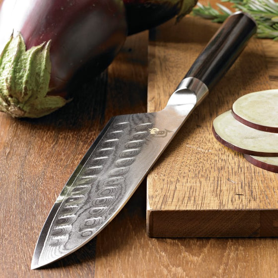 Shun Classic 7 1/2" Double Hollow-Ground Sumo Santoku